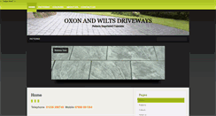 Desktop Screenshot of oxonandwiltsdriveways.co.uk
